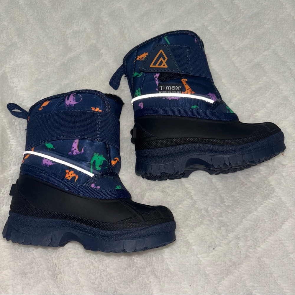 🎉 Kids Winter Boots - Navy and Black